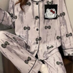 بيجامه قطعتين حريمي - كود 5014