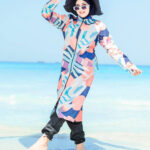 مايوه نسائي اسلامي 3 قطع - كود 5090