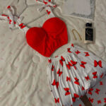 بجامه بناتي توب وبنطلون - كود 6022