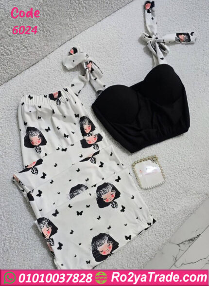 بجامه دلع حريمي مثيره - كود 6024