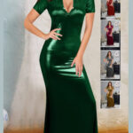 عبايه جلد لامعه بيتي دلع - كود 701