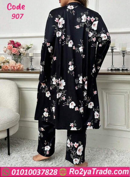 بيجامة 3 قطع كيرفي - كود 907