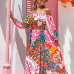 فستان بحر طويل - كود 915