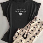 بيجامه حريمي قطن - كود 0119