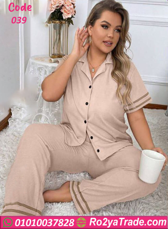 بجامه زراير للنوم نسائيه - كود 039