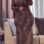 قميص نوم تايجر طويل - كود 064