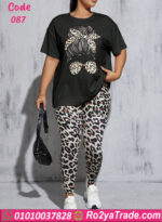 بيجامه حريمي نص كم - كود 087