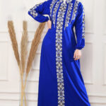 عبايه بيتي طويله حريمي - كود 136