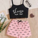 شورت حريمي قطن بألوان ناعمة - كود 144