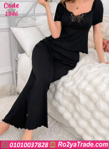 بيجامه قطعتين عرايسي دلع - كود 1946