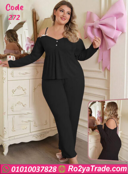بيجامه قطعتين للعرايس - كود 272