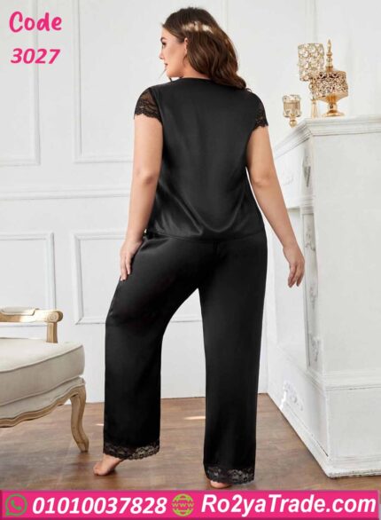 بيجامة حريمي بتصميم جذاب - كود 3027