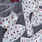 بيجامه حريمي 3 قطعه - كود 3560