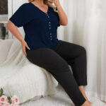 بجامه نص كم نسائي - كود 385