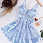 قميص ستان قصير - كود 389