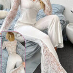 بيجامه صيفي نسائيه - كود 424