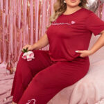 بيجامه نسائي كيرفي - كود 4739