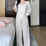 بجامة 3 قطع للعرائس - كود 4926