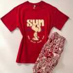 بيجامة نوم حريمي صيفي - كود 5074