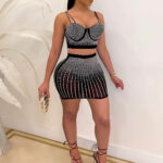 توب وجيب قصيرة للعرايس - كود 5240