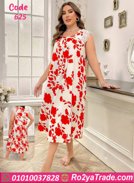 قميص للنوم طويل - كود 625