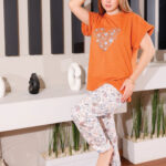 بيجامه قطعتين عرايسي - كود 818