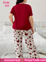 بيجامه قطعتين للعرايس - كود 839