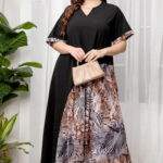 عبايه حريمي نص كم - كود 872