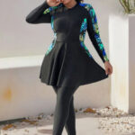 مايوه حريمي وتر بروف - كود 964