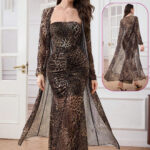 فستان تايجر كب بروب - كود 093