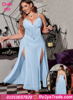 قميص نوم طويل شفاف - كود 009