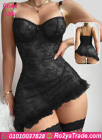 قميص نوم قصير شفاف - كود 1209