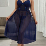 لانجيري طويل شفاف - كود 2014