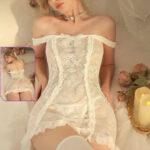 لانجيري ابيض شفاف - كود 274