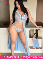 لانجيري طويل مثير شفاف - كود 495