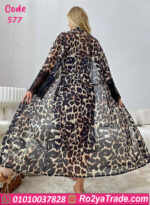 قميص نوم تايجر بالروب - كود 577