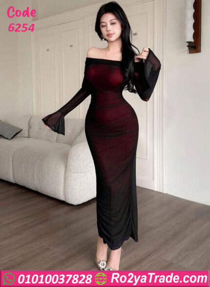 دريس بناتي للمناسبات الخاصه - كود 6254