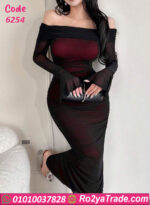 دريس بناتي للمناسبات الخاصه - كود 6254