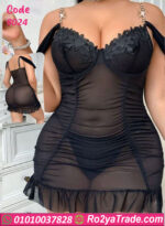 لانجيري قصير شفاف - كود 8024