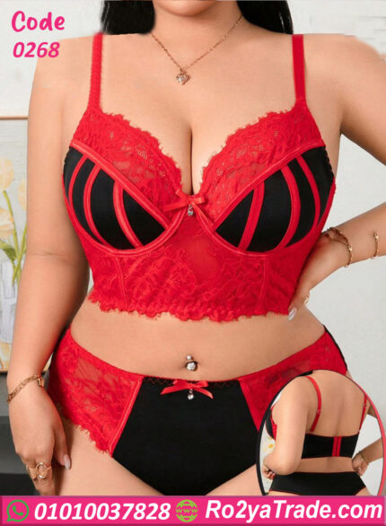 طقم داخلي حريمي للعرايس - كود 0268