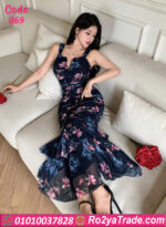 دريس صيفي طويل مزهر