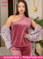 بيجامة شتوي ناعمة بالروب