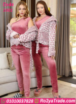 بيجامة شتوي ناعمة بالروب