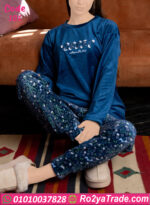 بيجامة شتوي حريمي قطيفة