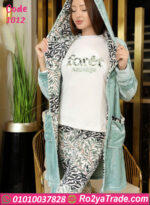 بيجامة شتوي نسائي قطيفة