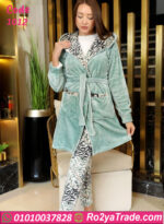 بيجامة شتوي نسائي قطيفة