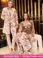 بيجامة شتوي ناعمة بالروب