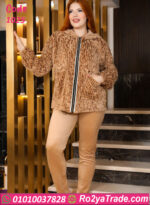 طقم شتوي فرو ناعم 3 قطع