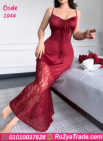 لانجري طويل دانتيل ناعم