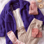 بيجامة شتوي قطيفة حريمي